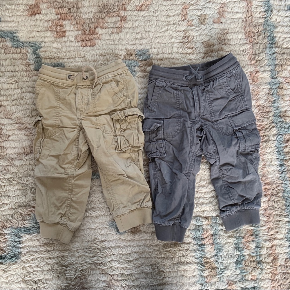 Two pairs of Gap Cargo Pants - Size 2T
